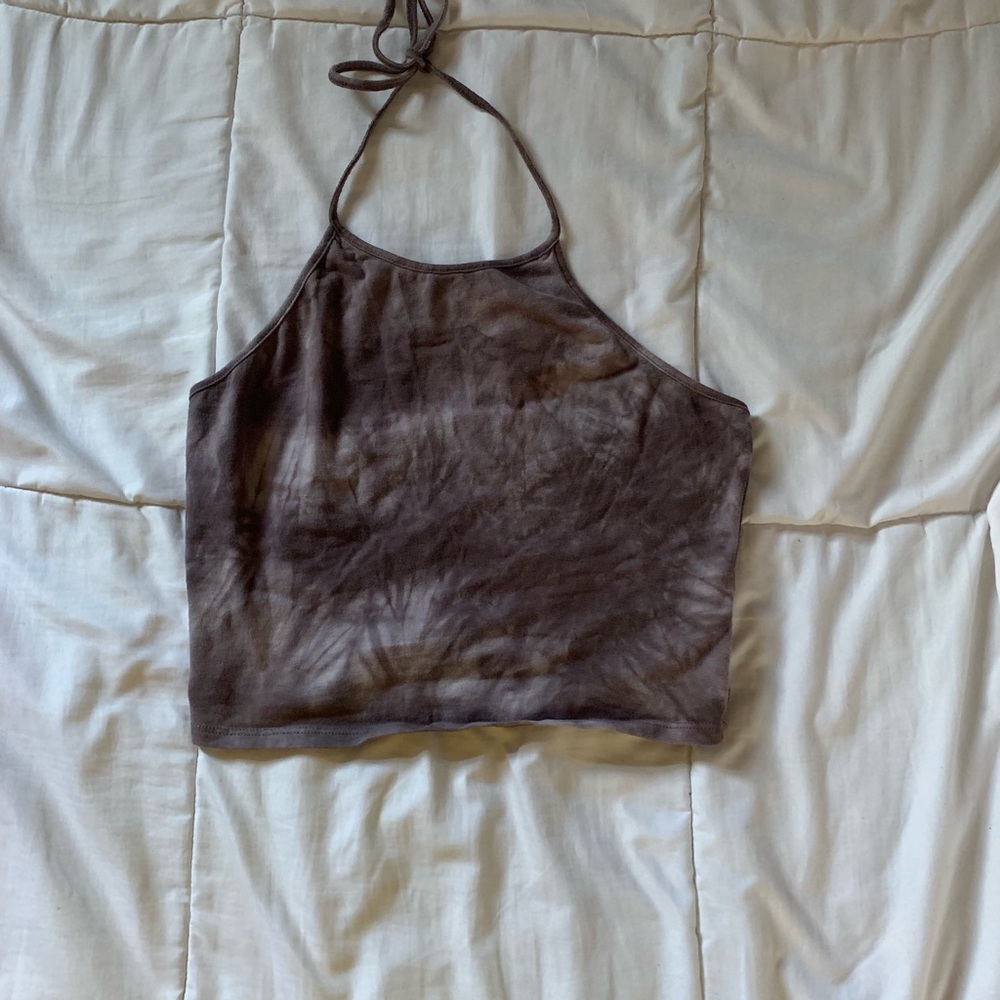 Tie dye halter top